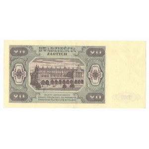 PRL, 20 zloty 1948 HL