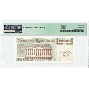 50000 złotych 1993 A - PMG 65 EPQ