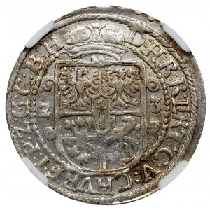 Knížecí Prusko, Jiří Vilém, Ort 1623, Königsberg - NGC MS61