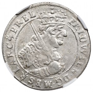 Prusy Książęce, Fryderyk Wilhelm, Ort 1684, Królewiec - NGC MS61