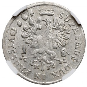 Prussia, 18 groschen 1684, Konigsberg - NGC MS61