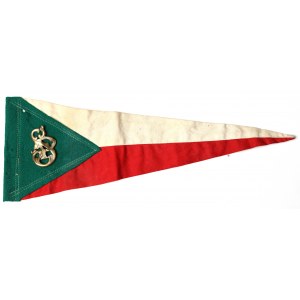 Poland, Pennant of the Riflemen's Association(?) with initials of the School of Officer Cadets