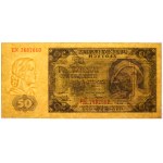 PRL, 50 złotych 1948 EN