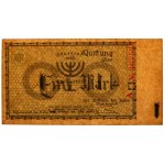 Lodz Ghetto, 1 mark 1940 Ser. A 6 digits