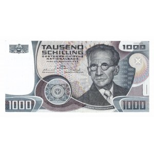 Rakúsko, 1000 šilingov