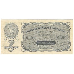 II RP, 5 mln marek polskich 1923 A