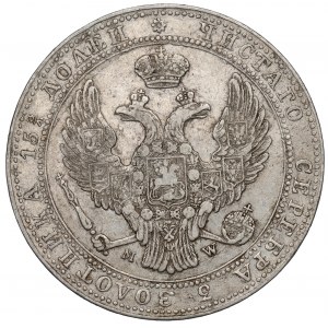 Zabór rosyjski, Mikołaj I, 3/4 rubla=5 złotych 1839 MW, Warszawa