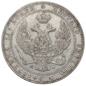 Poland under Russia, Nicholas I, 3/4 rouble=5 zloty 1838 MW