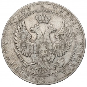 Russische Teilung, Nikolaus I., 3/4 Rubel=5 Zloty 1840 MW, Warschau