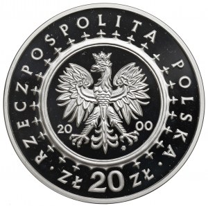 III RP, 20 złotych 2000 - Pałac w Wilanowie