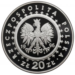 III RP, 20 złotych 1996 - Zamek w Lidzbarku Warmińskim