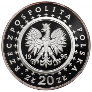 III RP, 20 złotych 1995 Łazienki Królewskie