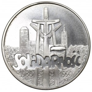 III RP, 100.000 złotych 1990 Solidarność typ A