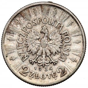II RP, 2 złote 1934 Piłsudski
