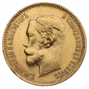 Russia, Nicholas II, 5 rouble 1902 AP