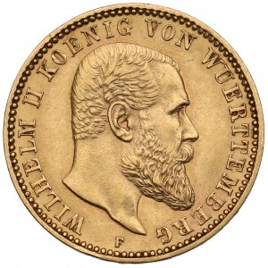 Deutschland, Württemberg, 10 Mark 1896