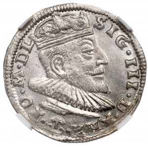 Zikmund III Vasa, Troják 1590, Vilnius - Chalecki v legendě - NGC MS65