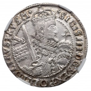 Zygmunt III Waza, Ort 1622, Bydgoszcz - ex Pączkowski PRVS M - NGC MS64