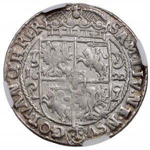 Zygmunt III Waza, Ort 1622, Bydgoszcz - ex Pączkowski PRVS M - NGC MS64