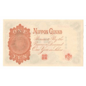 Japonia, 1 Yen 1916 ND - Nippon Ginko