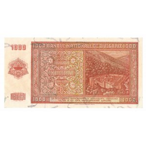 Bulgaria, 1000 leva 1942