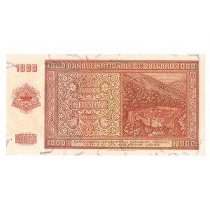 Bulharsko, 1000 leva 1942