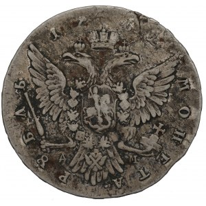 Russland, Peter III, Rubel 1762 ММД-ДМ