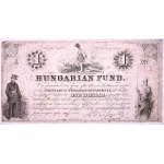 Hungary, (Ministry of Finance in exile New York), 1 dollar 1852