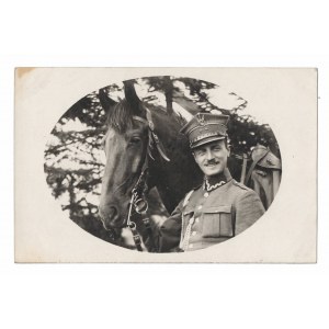 II RP, Photo of lieutenant adjutant with horse