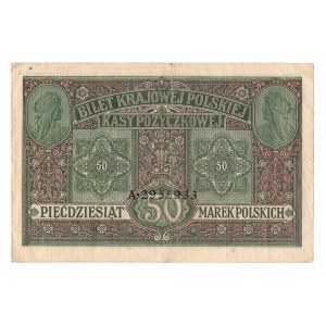 GG, 50 mkp 1916 A Jener.