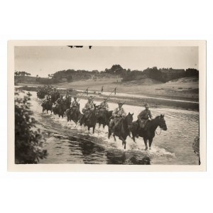 II RP, Photograph of the 1st Horse Rifle Regiment, Garwolin - maneuvers