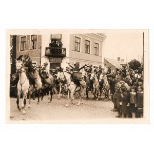II RP, Fotografia orkiestra 1 Pułku Strzelców Konnych, Garwolin