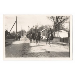 II RP, Photograph of the 1st Horse Rifle Regiment, Garwolin - return from Warsaw