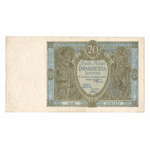 II RP, 20 złotych 1926 Ser AZ. - RZADKOŚĆ