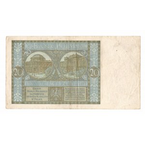 II RP, 20 złotych 1926 Ser AZ. - RZADKOŚĆ