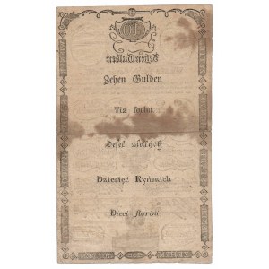 Austria, 10 złotych (guldenów) reńskich 1806