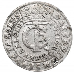 Ján II Kazimír, Tymf 1665, Bydgoszcz - NGC MS61