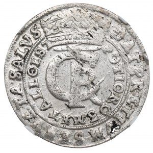 Jan II Kazimír, Tymf 1665, Bydgoszcz - NGC MS61