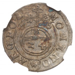 Žigmund III Vasa, polostopa 1616, Bydgoszcz - NGC AU58