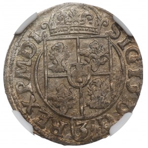 Zikmund III Vasa, půlstoletí 1616, Bydgoszcz - NGC AU58