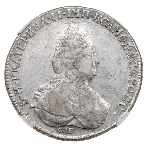 Rusko, Katarína II, rubeľ 1795 - NGC XF45