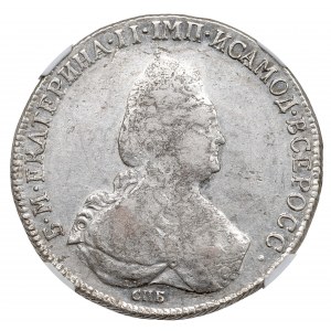 Rosja, Katarzyna II, Rubel 1795 - NGC XF45
