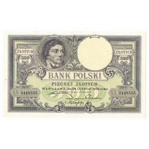 II RP, 500 złotych 1919 S.A.