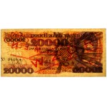 PRL, 20 000 złotych 1989 A - WZÓR