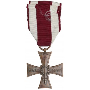 II RP, Kříž za statečnost 1920 Knedler - číslovaný