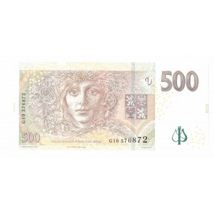 Czechy, 500 koron 2009