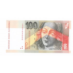 Słowacja, 100 koron 2001 L