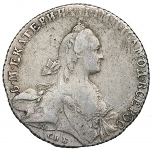 Russia, Catherine II, Ruble 1766