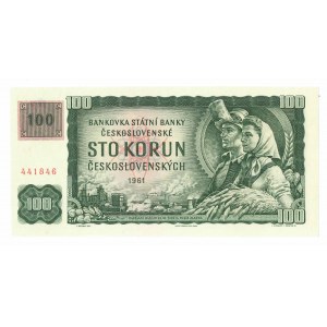 Czechoslovakia, 100 korun 1961 SPECIMEN