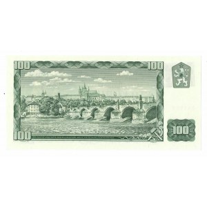 Czechy, 100 koron 1993 (1961) - ze znaczkiem